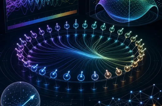 Project visual for Dynamics of Kuramoto Model