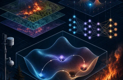 Project visual for Energy-based machine learning models for wildfire detection