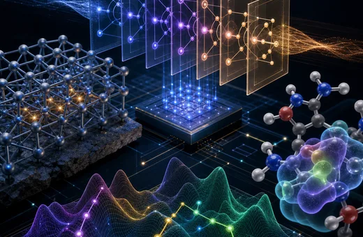 Project visual for Extending QAOA to solid state and molecular systems