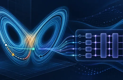 Figure-derived visual banner for Structured Quantum Kernels for Chaotic Forecasting